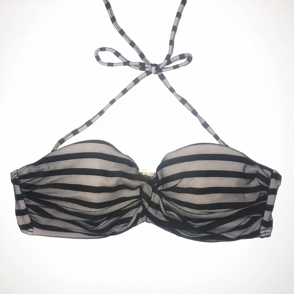 VS Swim✨ Mesh Bombshell Push-Up bandeau Bikini Top